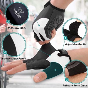 Levantamiento de pesas Entrenamiento Deporte Entrenamiento Guantes de mano Fitness personalizado Levantamiento de pesas Hombres Mujeres Guantes de gimnasio para unisex de alta calidad. - Product Image 5