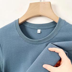 T-shirt d'été décontracté pour hommes 100% coton Cool Loose O-Neck Tops T-shirts à manches courtes - Product Image 3