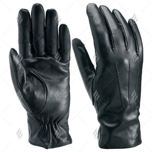 NUEVOS guantes de temporada Guante de cuero de moda para hombre Cuero de vaca Original de calidad superior Personalizado Fiesta larga Conducción suave Invierno Uni - Product Image 1
