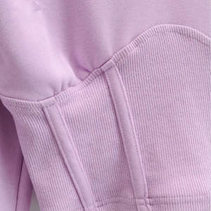 Sudadera Corta con Cremallera Completa para Mujer, Sudadera de Alta Calidad, Elegante y Cómoda, de Manga Larga, para Uso Casual y Entrenamientos Deportivos - Product Image 6