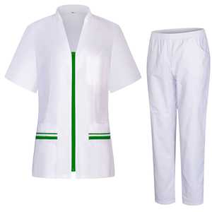 Uniforme Médico para Mujer MISEMIYA 713-8312B BLANCO Hecho en Sri Lanka - Product Image 1