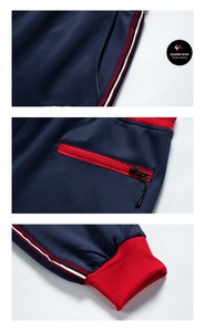 Oem Logo Diseño personalizado Algodón Ropa deportiva Gimnasio Entrenamiento Fitness Wear Chándales Fleece Jogging - Product Image 4