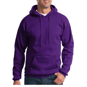 OEM ODM venta al por mayor de peso pesado personalizado sudaderas con capucha para los hombres 100% algodón diseño forrado con impresión bordada de alta calidad - Product Image 5