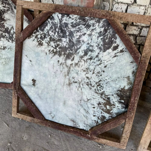 Piel de Tambor de Cuero Crudo con Patrón Natural, Piel de Tambor Premium para Tambores de Marco, Tambores Chamánicos y Tambores de Mano - Product Image 1