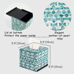 Wholesale <b>Tissue</b> Paper Soft Pack 100% Natural Mop & Bone Unlay <b>Facial</b> <b>Tissue</b> Paper Box by LUXURY CRAFTS at CHEAP PRICE - Product Image 6