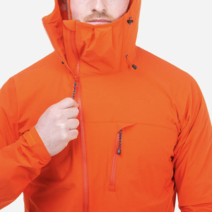 เสื้อแจ็คเก็ตซอฟต์เชลล์สำหรับผู้ชาย กันน้ำ ระบายอากาศ กันลม เหมาะสำหรับเดินป่า รับผลิตตามแบบ OEM - Product Image 6