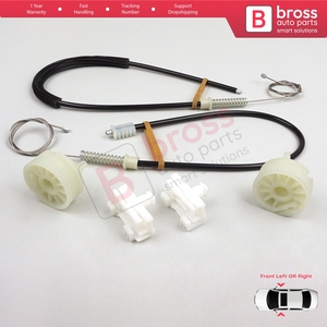 Kit de réparation de lève-vitre BWR5189+BWR5190 avant gauche ou droit pour Saxo S0 S1 1996-2003 5 portes 9221H2 9222H4 - Product Image 5
