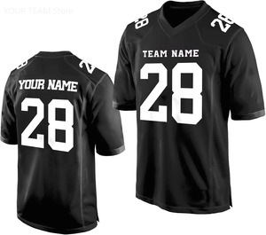 เสื้อฟุตบอลแบบแห้งเร็ว สกรีนชื่อทีมและหมายเลขตามสั่ง พิมพ์ลายแบบซับลิเมชั่น ผ้าสแปนเด็กซ์/โพลีเอสเตอร์ เย็บอย่างดี สำหรับฝึกซ้อม - Product Image 2