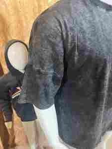 Camisetas Oversize de Hombre con Hombros Caídos, Lavado Ácido, 100% Algodón, Transpirables, de Secado Rápido, Personalizadas por Sialkot Sports Pakistán - Product Image 3