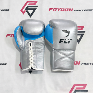 Gants de boxe en cuir de vachette véritable, confortables, pour l'entraînement, haute qualité, MMA, Muay Thai, Kickboxing, Arts martiaux - Product Image 1