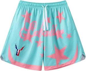 Pantalones Cortos Deportivos Elásticos y Cómodos para Hombre, con Cordón, para Gimnasio, Verano, Atléticos, con Estampado Gráfico, Estilo Casual, Decoración con Patrones - Product Image 6