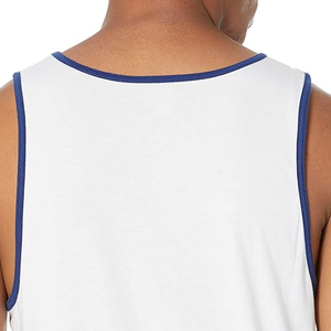 100% algodón hombres gimnasio Fitness camisetas sin mangas transpirable de secado rápido precio al por mayor mejor diseño para correr OEM personalizable - Product Image 6