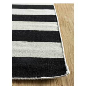 Tapis en laine tissés à la main Alhambra Ivory, rayés, rectangulaires, pour couloir, salon, chambre ou maison - DW-177 - Product Image 4