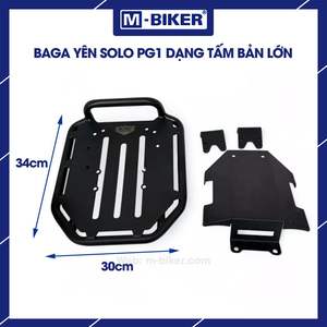 Bolsa Trasera para Motocicleta PG1 Modelo 9 Solo de Acero Inoxidable, Bolsa Lateral Usada de 30x34cm - Product Image 2