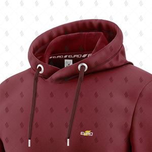 Pull à capuche en coton tricoté doux, motif uni, style décontracté, tissu respirant, poche surdimensionnée, nouvelle arrivée en gros pour l'hiver - Product Image 6