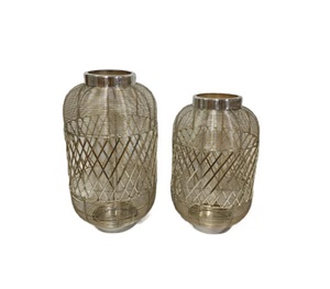 Venta directa de fábrica, candelabro de hierro de estilo americano, candelabro de cena con velas para decoración de boda - Product Image 4