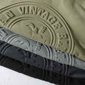 Nueva marca nueva moda bordado personalizado buena calidad envío rápido sudadera mejor precio sudaderas en relieve - Product Image 6