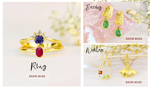 925พลอยบุษราคัมสีน้ำเงินเงินสเตอร์ลิงพร้อมแหวนพลอยทำมือแหวนชุบเงินแหวนแฟชั่นสำหรับผู้หญิง - Product Image 3