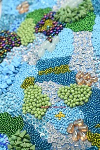 Phong cách và cao cấp chất lượng nhiều màu đính cườm vai túi cho phụ nữ với hấp dẫn đính cườm mô hình - Product Image 2