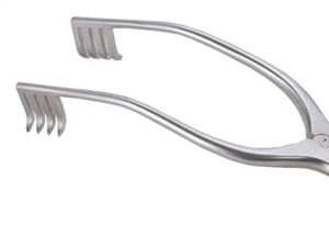 Adson cerebellum retractor สแตนเลสเครื่องมือทางการแพทย์ที่ยึดเข็ม - Product Image 5