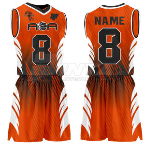 Uniforme de baloncesto de MOQ bajo hecho profesional Venta directa de fábrica Uniforme de baloncesto de tamaño adulto - Product Image 2