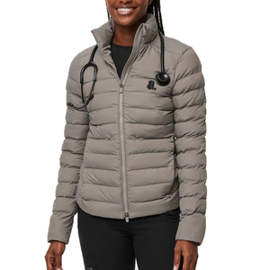 Vêtements de saison chaude de haute qualité, veste matelassée sur mesure pour femmes, best-seller, vestes matelassées doublées de tissu pour femmes - Product Image 1