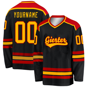 Uniforme de hockey sur glace en polyester à séchage rapide respirant de nouveau style Fabricant de vêtements pour sports d'équipe personnalisés - Product Image 6