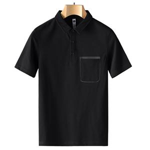100% Cotton O-Neck Men's for T-<b>Shirts</b> with Custom Logo Printed Formal Style Short Sleeve Anti-Wrinkle 180g Terry Knit Fabric - Product Image 1