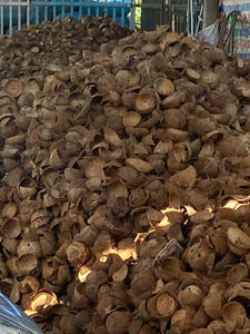 Cáscara de Coco Cruda de Vietnam, Suministro a Granel, Ideal para el Procesamiento de Carbón Vegetal y la Producción Artesanal, Grado de Exportación - Product Image 4