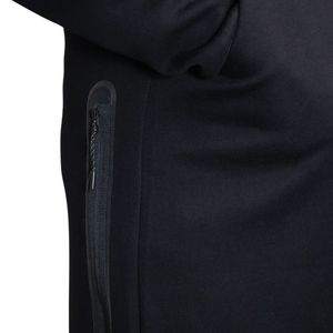 Elite Fleece Thobe - Jet Black, 4-Way Stretch, Thobe con capucha, tela de rendimiento Premium, ropa islámica moderna, ajuste cómodo - Product Image 5