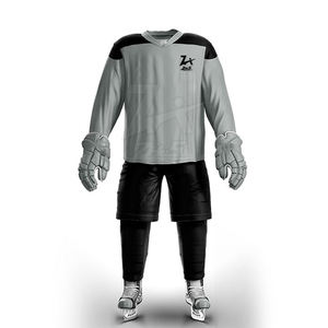 Nouvel Arrivage Uniforme de Hockey sur Glace 100% Polyester de Haute Qualité Conception Personnalisée Séchage Rapide Respirant Dernier Design pour Hommes Adultes - Product Image 1