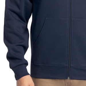 2025 sweats à capuche zippés de haute qualité prix raisonnable conceptions personnalisées sweats à capuche pour hommes 100% sweats à capuche en coton avec impression de logo personnalisé - Product Image 2