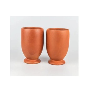 Nuevo vidrio decorativo de arcilla, vidrio de agua, uso para el hogar y el hotel, vidrio para servir, tamaño personalizado, hecho a mano, venta al por mayor a granel - Product Image 3