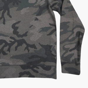Camo Design Crew Neck Sudadera Algodón Blended Streetwear Basics Top para hombre - Product Image 6
