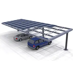 カーポート構造ソーラーシステムカーポートパーゴラチャンネルソーラーカーポートソーラーパーキングカーシステム