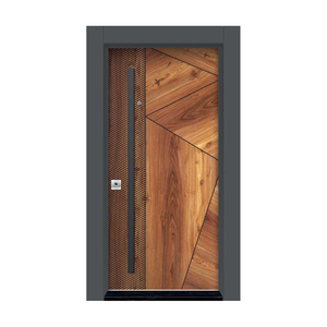 Elite Portes modernes intérieures et extérieures en bois et en métal Taille standard pour appartements, maisons, hôtels, écoles et villas - Product Image 3
