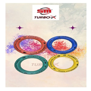 High Quality Circular Shape Rubber Tennikoit <b>Ring</b> <b>Plain</b> Colorful <b>Ring</b> Hoops For Fitness in Various Colors - Product Image 2