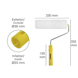 Rullo per pittura per cartongesso Ø 55x 230 mm. - Product Image 2