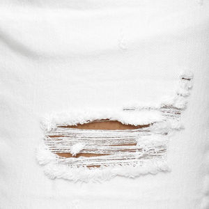 <b>White</b> dyed custom designs <b>jean</b> pants New Arrivals <b>Men</b> <b>Jeans</b> cotton made ripped Casual Pants <b>Men</b> Stretch Casual Male Denim - Product Image 4
