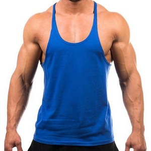 Brand New Style Jogger Gym <b>Singlet</b> Training Bodybuilding Tank Top Vest Sleeveless Shirt Gym Fitness Cotton Shirt For Men - Product Image 3