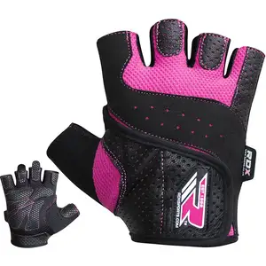 Original RDX Custom Gloves for Sports and Fitness Short Finger Ladies Workout sports gloves for Training and Weight Lifting