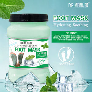 Crema Idratante e Lenitiva per Piedi all'Essenza Naturale di Menta Ghiacciata, Aloe per Nutrimento Delicato, Scrub Esfoliante per Pelle a Buccia di Pollo - Product Image 3