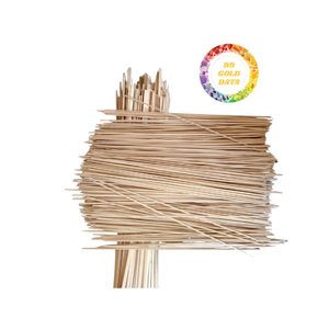 Brochettes en bambou au toucher bois en matériau naturel traité-Non toxique, sans produits chimiques, prêt à emballer - Product Image 5
