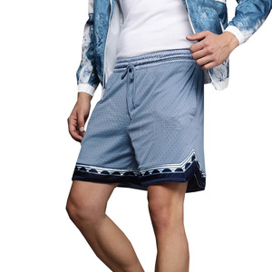 Pantalones cortos personalizados de malla de poliéster para hombre, pantalones cortos deportivos ligeros de malla para hombre, pantalones cortos hechos en Pakistán - Product Image 1