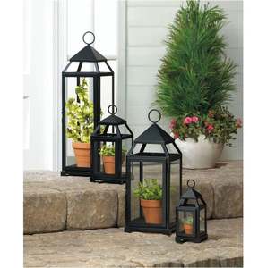 Linterna de sobremesa de Metal negro mate, candelabro hecho en la India para decoración del hogar, Hotel, restaurante, Oficina de boda, lo más nuevo y elegante - Product Image 2