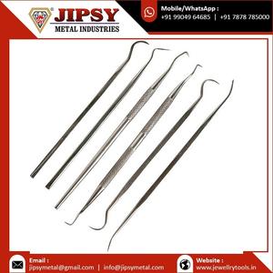 ชุดสิ่วโลหะ7ชิ้นสำหรับเครื่องมือและอุปกรณ์สำหรับเครื่องประดับ - Product Image 3