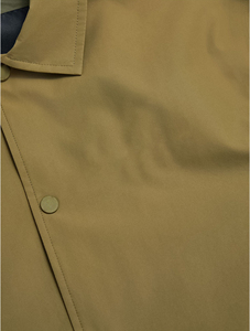 เสื้อโค้ทผ้าแคนวาสสำหรับผู้ชายเสื้อโค้ทผ้าแคนวาสสีเอสเตอร์กันน้ำได้ใช้ได้ทั้งชายและหญิง - Product Image 4