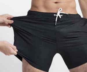 Short de basket-ball pour homme 100% coton imprimé graphique Short en maille d'été respirant sport course élastique taille moyenne - Product Image 6