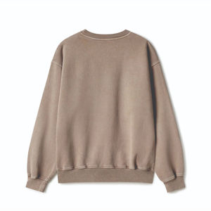 Sweats à capuche 100% coton de qualité supérieure pour hommes Sweatshirts unis brodés du fabricant personnalisés Sweatshirts épais lourds d'hiver 250GSM - Product Image 2