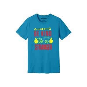 Camiseta de algodón 100% con temas de bondad, estampado de estilo informal, 12 opciones de color, 160-180, colocación de diseño personalizable GSM pesado - Product Image 1